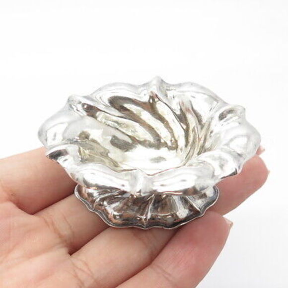 813 Silver Antique Art Deco Austria-Hungary 1856 Gravy / Sauce Boat